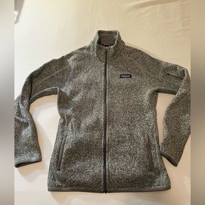 Gray Patagonia Women’s Better Sweater Full zip